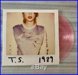 Taylor Swift Pink & Clear 1989 Vinyl 2LP Record Store Day RSD Edition Rare