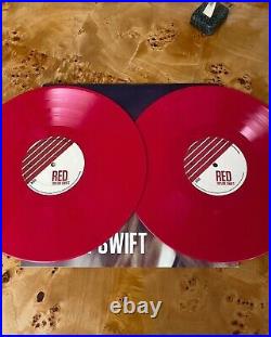 Taylor Swift RED Limited Edition Red Vinyl 2LP 2012 ACM PROMO Rare LIKE NEW