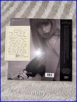 Taylor Swift The Tortured Poets Department The Black Dog Vinyl RSD Note Letter