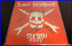 Teenage Bottlerocket Sick Sesh! Signed Vinyl LP