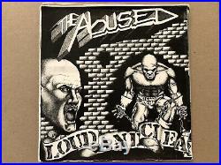 The Abused Loud And Clear Original 7 NYHC Hardcore Punk Agnostic Front Antidote