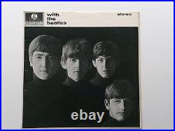 The Beatles 1963 Uk Lp With The Beatles 1964 MID Size Stereo