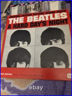 The Beatles A Hard Day's Night Vinyl LP 1964 United Artists UAL-6633B Original