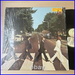 The Beatles Abbey Road US Press 1969 Apple? In Shrink! WithOG Department Sticker