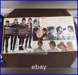 The Beatles'Help!' Album with Red and Yellow Accents