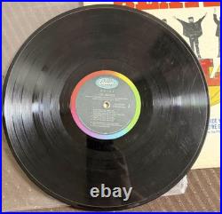 The Beatles'Help!' Album with Red and Yellow Accents