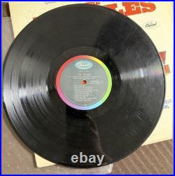 The Beatles'Help!' Album with Red and Yellow Accents