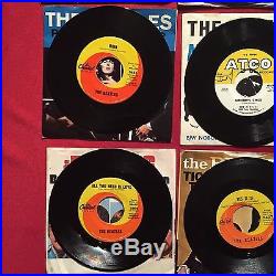 The Beatles Lot of 12 7 Vinyl Single 45 45s