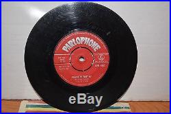 The Beatles Original 1963 Red Parlophone 45 Please Please Me