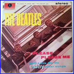 The Beatles PLEASE PLEASE ME Stereo LP 1st UK Pressing EX / EX