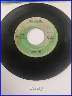 The Beatles Please Please Me / From Me To You 45 Capitol 6063 Starline With Sleeve