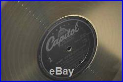 The Beatles RARE Capitol LP 33 SEE THRU CLEAR WAX INVISIBLE VINYL Vintage Record