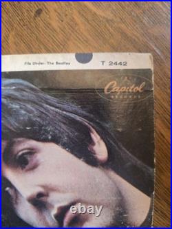 The Beatles Rubber Soul Vinyl LP Record, Stereo, 1965, ST2442 VG