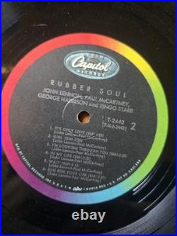 The Beatles Rubber Soul Vinyl LP Record, Stereo, 1965, ST2442 VG
