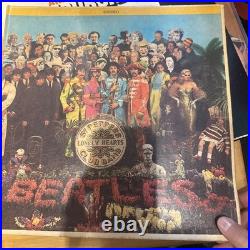 The Beatles Sgt. Pepper's Lonely Hearts Club Band 1967 with Original Insert
