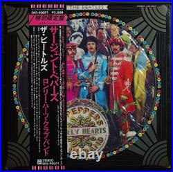 The Beatles Sgt. Pepper's. (picture disc) OBI vinyl LP NHA1-224 JAPAN