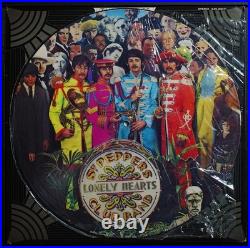 The Beatles Sgt. Pepper's. (picture disc) OBI vinyl LP NHA1-224 JAPAN