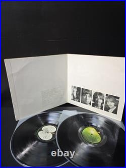 The Beatles White Album 2lp Vinyl 1st German Press'Low #' Top Loader VG+/NM