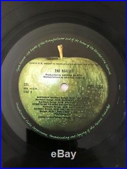 The Beatles White Album Mono No EMI Number 0015093 Withposter/photos/inner's