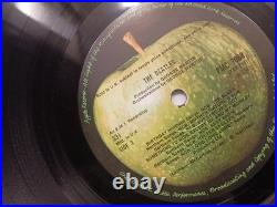 The Beatles White Album PMC 7067 MONO 1968 HIGH NUMBER RARE VG+/VG+