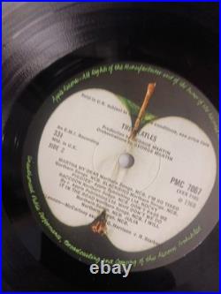 The Beatles White Album PMC 7067 MONO 1968 HIGH NUMBER RARE VG+/VG+