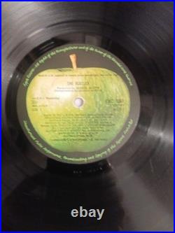 The Beatles White Album PMC 7067 MONO 1968 HIGH NUMBER RARE VG+/VG+