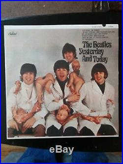 The Beatles Yesterday And Today Capitol T 2553 Butcher Cover LP With Letter