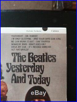 The Beatles Yesterday And Today Capitol T 2553 Butcher Cover LP With Letter