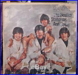 The Beatles Yesterday And Today LP 1966 MONO Butcher Cover genuine
