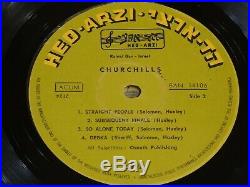 The Churchills S/t Hed-arzi Israeli 1968 Psych Monster Rare Orig Playsvg++/vg+++