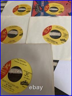 The Crystals 45 collection on Phillies/Collectibles all M The Crystals 45 collection on Phillies/Collectibles all M