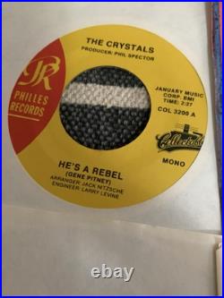 The Crystals 45 collection on Phillies/Collectibles all M The Crystals 45 collection on Phillies/Collectibles all M