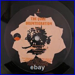 The Cure Disintegration 1st Us Press Masterdisk DMM Nm