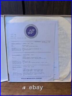 The Dick Clark National Music Survey January 22, 1983 Boxset Of 3 Vtg