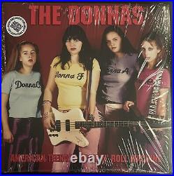 The Donnas American Teenage Rock'N' Roll Machine Yellow Swirl Vinyl LP NEW OOP
