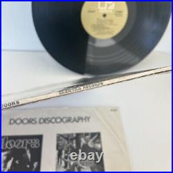 The Doors 1967 First Album In Shrink! LP Record Elektra EKS-74007 Tan Big E