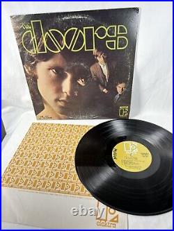 The Doors 1967 First Album Vinyl LP Record Elektra EKS-74007 Tan Big E! Withsleeve