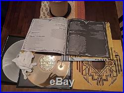 The Great Gatsby OST Limited Edition WOODEN CASE GOLD PLATINUM VINYL Double LP