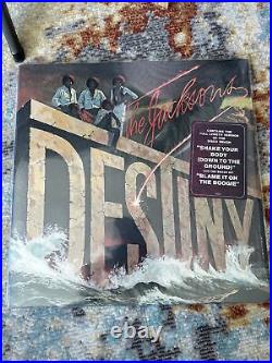The Jacksons Destiny 1978 In Shrink WithHype LP Pitman Press EPIC JE 35552 EX/EX