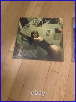 The Life of a Showgirl Vinyls(Wintergreen, Yellow And Orange) With Cassette/CD