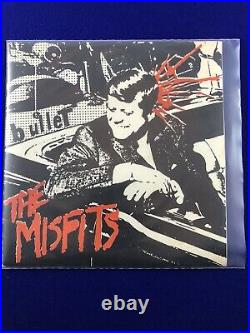 The Misfits Bullet 7 Vinyl Original 1st Press Black Vinyl Near Mint No Insert