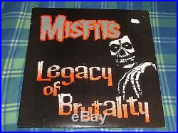 The Misfits Legacy Of Brutality White Vinyl Lp with pink swirls (500 only)