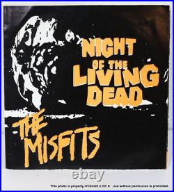 The Misfits Night Of The Living Dead 45 Rmp Vinyl Record Pl1011