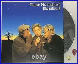 The Pillows Please Mr. Lostman Vinyl withYoshiaki Manabe Model 2x Picks JAPAN F/S