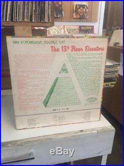 The Psychedelic Sounds Of The 13th Floor Elevators LP Orig 1966 Mono
