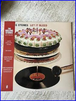 The Rolling Stones Let It Bleed Black Friday Record Store Day RSD Hand Poured LP