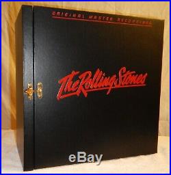 The Rolling Stones MFSL Original Master Recordings 11 LP Record 1984 Box Set