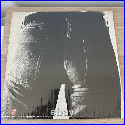 The Rolling Stones Sticky Fingers 1971 In Shrink! Zipper Warhol Art! Excellent