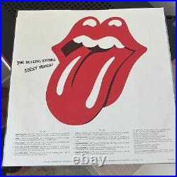 The Rolling Stones Sticky Fingers 1971 In Shrink! Zipper Warhol Art! Excellent