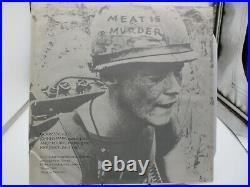 The Smiths Meat Is Murder LP Record Ultrasonic Clean Hype, SRC, Promo EX/NM